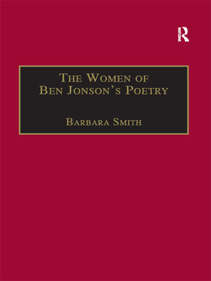 cover image of The Women of Ben Jonson's Poetry